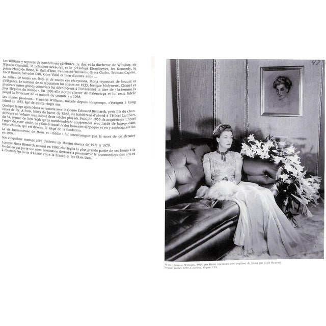 "Mona Bismarck Balenciaga Cecil Beaton" 1994 For Sale - Image 9 of 12