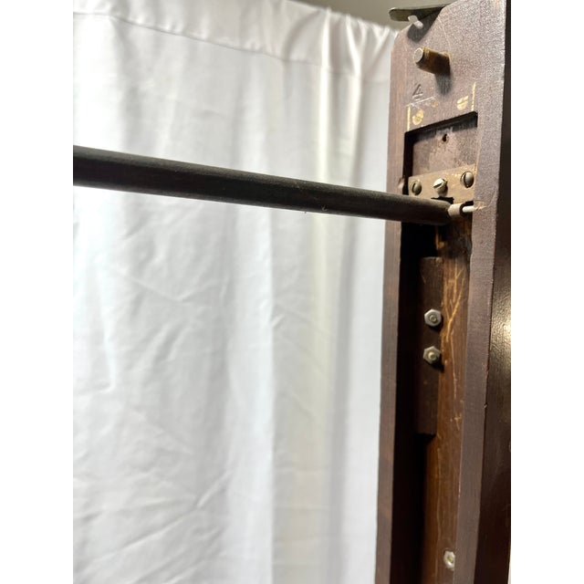Early 1900s Arts & Crafts Expandable Standing Coat Rack For Sale - Image 13 of 18