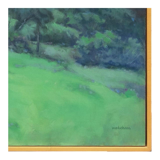 'California Sunset, Drake's Bay' by Duane Wakeham, 1997, San Francisco, Pastel Society of America, Extra Large Oil Landscape For Sale