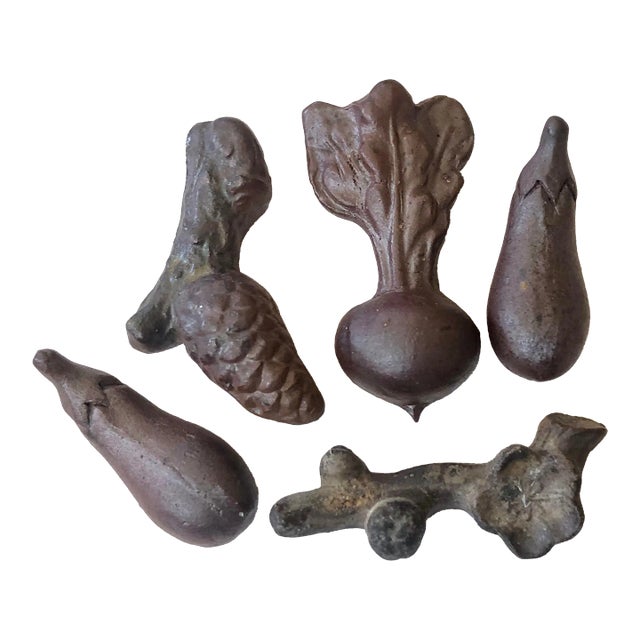 Japanese Ceramic Chopstick Rests, Set of 5 For Sale