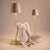Contemporary Zafferano Poldina Micro Lamp, Pink For Sale - Image 3 of 4