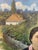 Realism 1990s Oil Painting Waiting for the Groom For Sale - Image 3 of 11