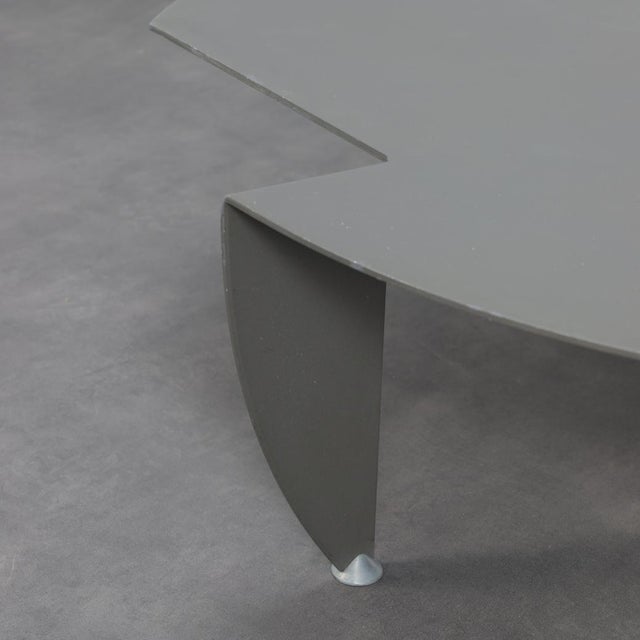 Metal Postmodern Chincheta Coffee Table by Sergi Devesa Bajet for Disform, Spain, 1988 For Sale - Image 7 of 10