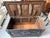 Vintage Carved Oak Coffer For Sale - Image 4 of 6