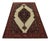 Brown Antique Mazlaghan Persian Rug, Beige & Red With Geometric Medallion - Rug & Kilim For Sale - Image 8 of 8
