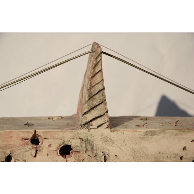 Urmas Puhkan, Abstract Object (Musical Instrument), 2000, Ceramic & Metal For Sale - Image 12 of 17