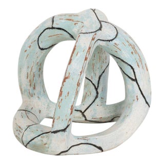 Glazed Stoneware by Elena Rakochy "La Linda Nedra" For Sale