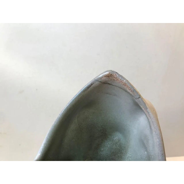 1970s Brutalist Ceramic Vase from Michael Andersen & Son, 1970s For Sale - Image 5 of 10