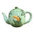 Vintage Majolica Style - Seymour Mann Toucan Teapot - Hand Painted For Sale