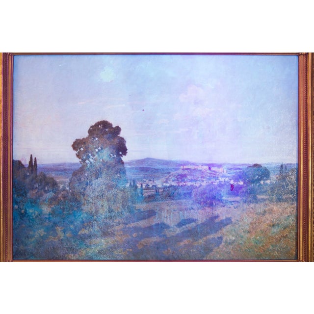 “The Fort Saint Andre in Provence” by Leon Joubert, French Barbizon Painting For Sale - Image 11 of 15