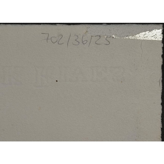 Herbert Breiter, Austria, Lithograph, 1971 For Sale - Image 4 of 9