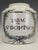 Metal 19th Century French Faience Blue and White Ceramic Tabac Tobacco Jar, 1870 For Sale - Image 7 of 18