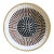 Mid Century Modern Atomic Kraftware Ceramic Tile Bowl For Sale