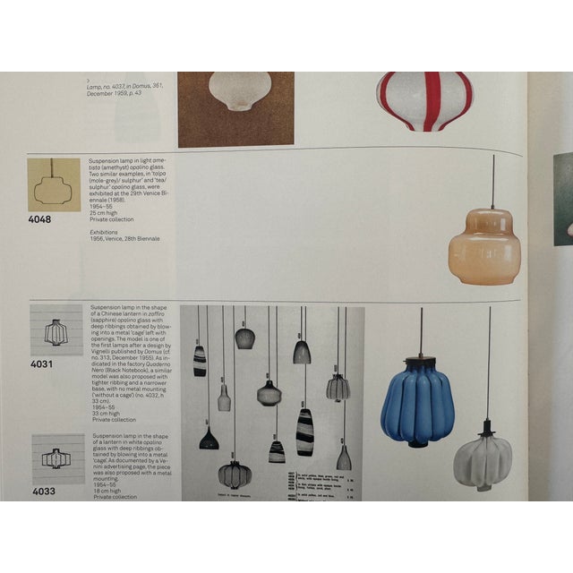 Venini Suspension Lamp Mod. 4048 by Massimo Vignelli for Venini, 1960s For Sale - Image 4 of 5