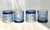 Blue Vintage Anchor Hocking Old Fashioned Glasses in Tartan Blueberry, Set of 4 For Sale - Image 8 of 11