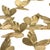 Butterfly Desk in Antique Gold For Sale - Image 4 of 7