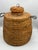 Apache Tus Pitch-Coated Lidded Basket With Horsehair Handles, C. 1940–1950 For Sale - Image 17 of 18