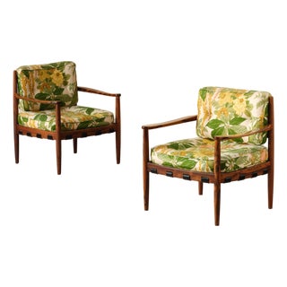 Cadett Easy Chairs by Eric Merthen, Sweden, 1960s, Set of 2 For Sale