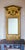 Gold Antique Gustavian Trumeau Gold Mirror With Dry Scraped Surface - P. Holmberg. Stockholm. Sweden. 1830. For Sale - Image 8 of 10