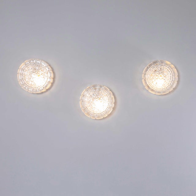 Czech Faceted Wall Lamp, 1950s For Sale - Image 4 of 11