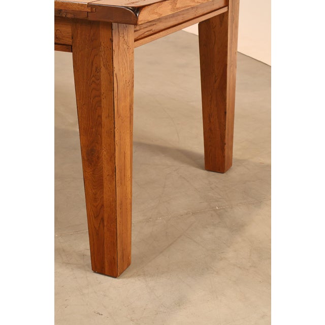 Broyhill Attic Heirlooms Farmhouse Extending Dining Table For Sale - Image 11 of 18