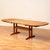 Oval Dining Table by Gangsø, 1980s For Sale - Image 12 of 12