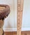 Vintage Hand Woven Wicker Plant Stand Tall Pedastal 1970's Boho Cottage For Sale - Image 9 of 11