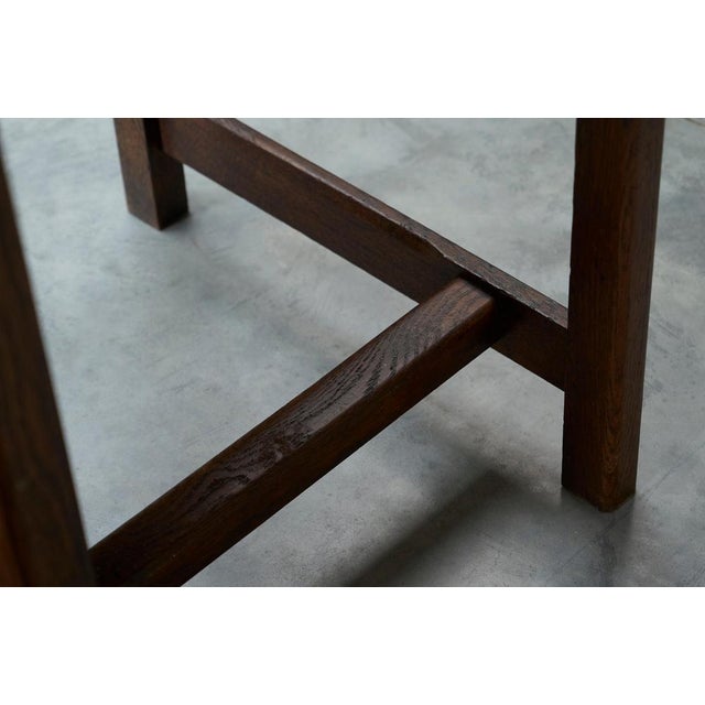 Writing Desk in Oak from Mobilier AVEA, 1920s For Sale - Image 10 of 14