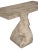 NOIR Tilden Console, White Marble For Sale In Los Angeles - Image 6 of 9