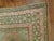 Islamic Zabihi Collection Pink and Green Vintage Karabagh Runner - 3'8" x 10'7" For Sale - Image 3 of 9