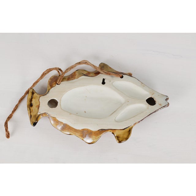 Set of 3 Mid-Century French Majolica Fish Wall Plaques | Mid-Century Vallauris Pottery For Sale In Lexington, KY - Image 6 of 18