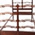 Vintage Mahogany Filigree Twin Bed C1940 For Sale - Image 4 of 10