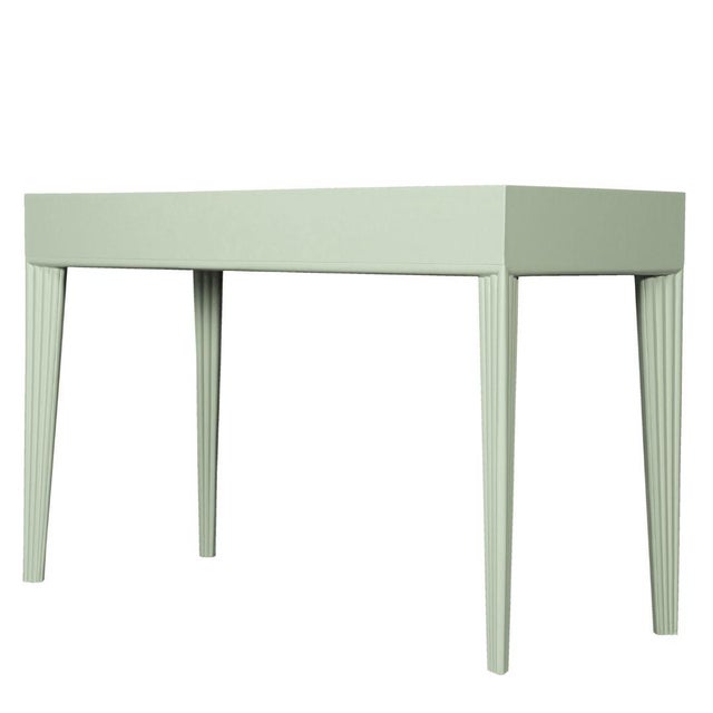 David Francis Sedona Desk, Celery Green For Sale - Image 4 of 5