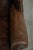 Brown Vintage Cowhide Wing Armchair For Sale - Image 8 of 12