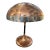1970s Mid-Century Modern Copper and Steel Italian Table Lamp For Sale