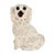 Circa 1870-1890 Victorian Staffordshire Glass-Eye Spaniel Mantel Dogs, Pair For Sale - Image 14 of 15