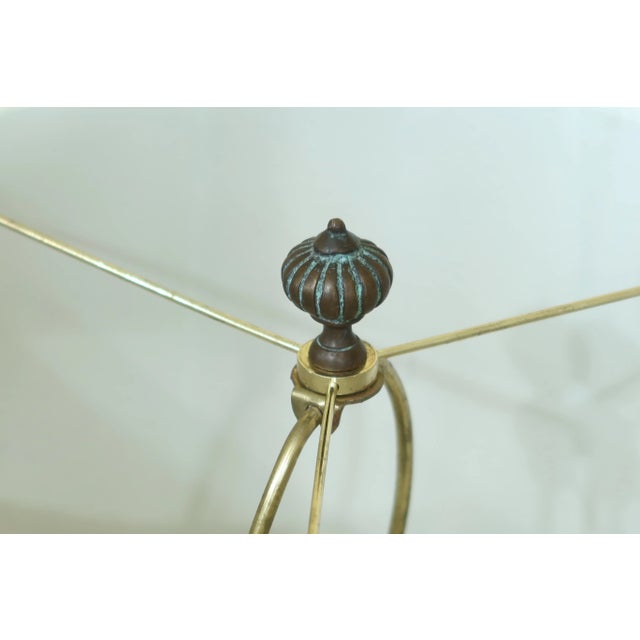1990s Morgan Hill Bronze & Marble Classical Puti Table Lamps - a Pair For Sale - Image 12 of 13