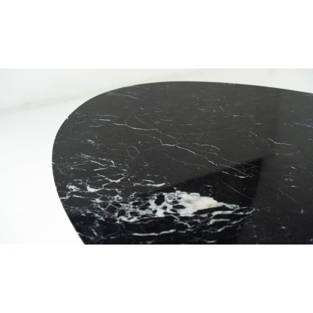 Black Marble Tulip Dining Table by Eero Saarinen for Knoll, 1960s For Sale - Image 6 of 11