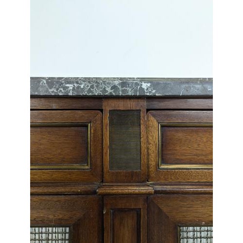 Mahogany Wire-Mesh Directoire Sideboard For Sale - Image 4 of 10