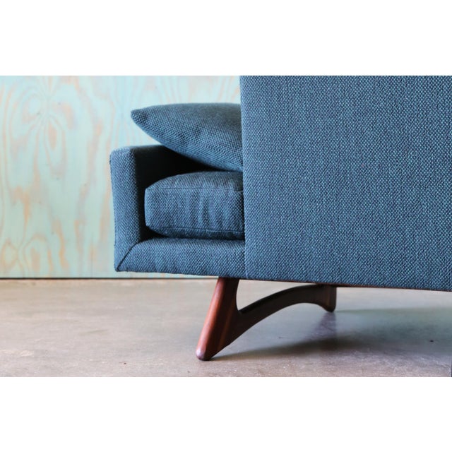 1960s Adrian Pearsall for Craft Associates Gondola Sofa Mid Century Modern For Sale - Image 14 of 18