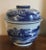 Ceramic Large Chinese Export Blue & White Porcelain Storage Jar and Cover For Sale - Image 7 of 13