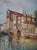 Z. Sita Artist Signed European Coastal Oil Painting on Canvas For Sale - Image 4 of 10