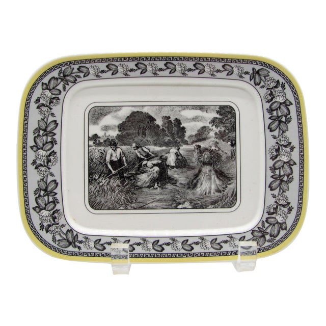 Villeroy & Boch Audun Ferme Butter Dish Tray Small Platter For Sale