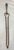 Up for sale is a large pair of rare antique 18th century wrought iron and brass English fireplace tongs. The arms are...