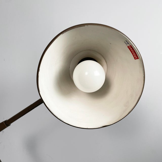 Mid-Century Modern Italian Brown Table Lamp from Stilnovo, 1960s For Sale - Image 11 of 18