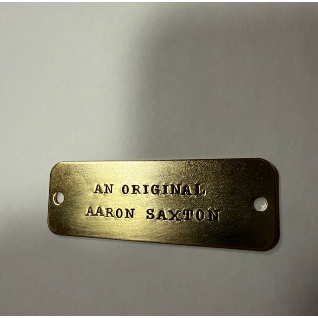 1960s Aaron Saxton Radial Walnut Table Top for 6–8 Seater Dining Table For Sale - Image 9 of 10