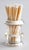 Traditional Vintage Sterling Silver & Glass Match Striker Holder For Sale - Image 3 of 9
