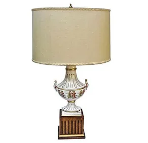Antique Italian Classical Urn Lamp