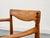 Black Teak and Leather Armchair by H. W. Klein for Bramin, 1960s For Sale - Image 8 of 18