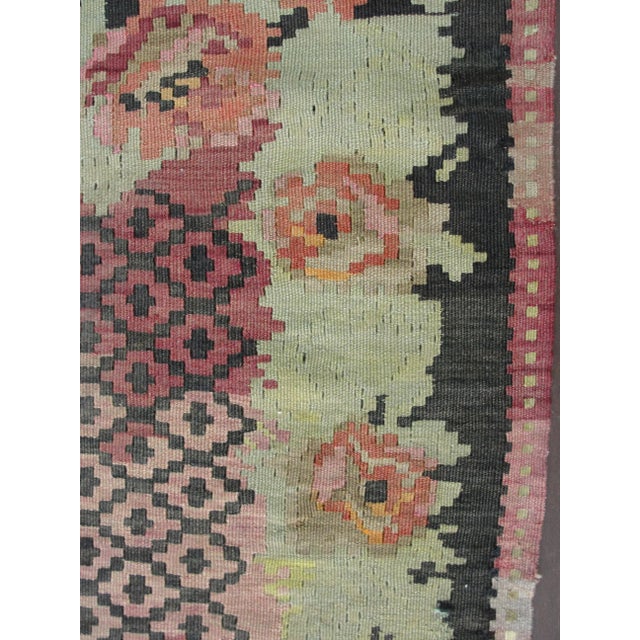 Antique Bessarabian Kilim, 5' X 7' For Sale In Chicago - Image 6 of 12